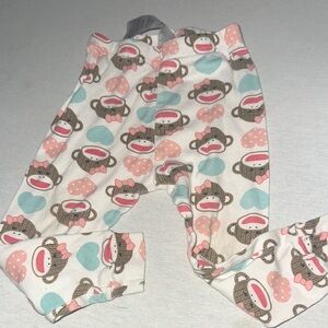 Adorable Monkey Print Carters Baby Pants Size 2T.